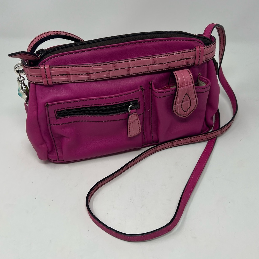 Brighton pink leather purse